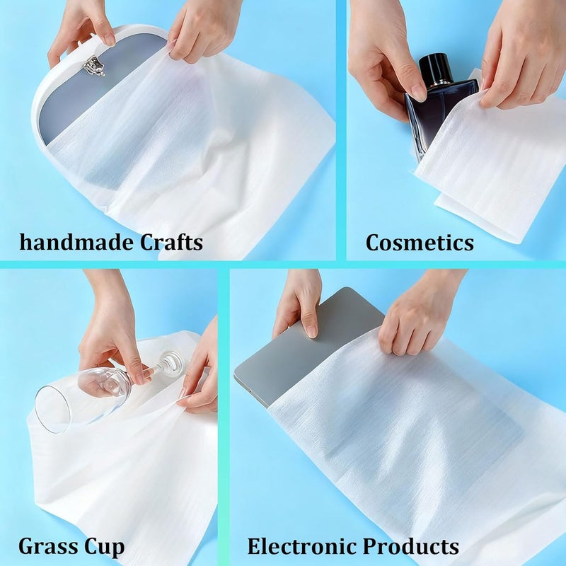 APOCHON 30Pack Large Foam Pouches 18x22 Inch, Cushion Foam Pouch for Fragile Items, Packing Supplies for Dishes, Books, Photo Frames and Canvas Artwork, Plate Packing Sleeves for Moving,Storage and Shipping - Image 4